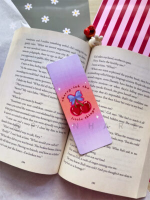 cherry-ish the little things bookmark