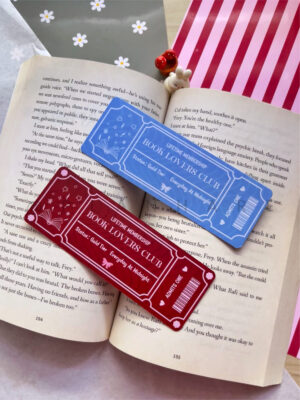 book lover's club bookmark